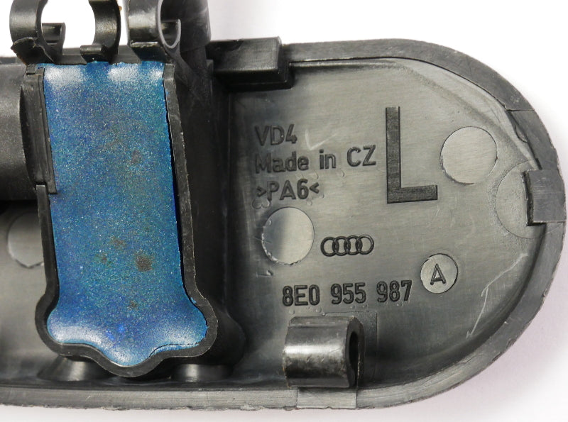 Heated Washer Squirter Nozzle Sprayer Set 02-08 Audi A4 B6 B7 - 8E0 955 987 A