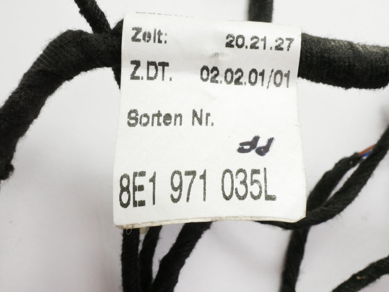 RH Front Door Panel Wiring Harness 02-05 Audi A4 S4 B6 - 8E1 971 035 L