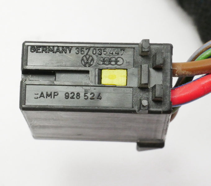 Radio Head Unit Wiring Plugs Pigtails 02-08 Audi A4 S4 B6 B7 Genuine 4B0 972 643