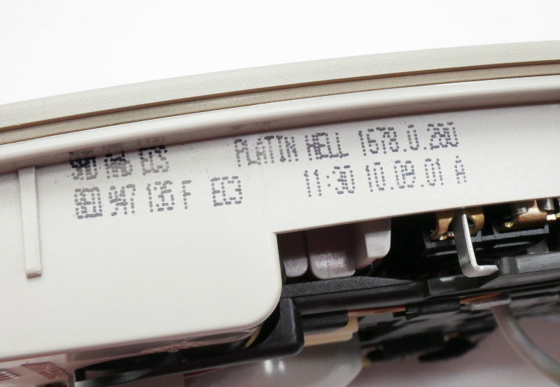 Dome Map Light Sunroof Switch 02-05 Audi A4 B6 Platin Hell Grey - 8E0 947 135 F