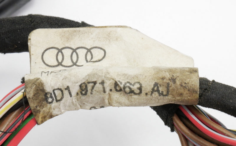 LH Front Door Wiring Harness 99-02 Audi A4 S4 B5 ~ Genuine ~ 8D1 971 663 AJ