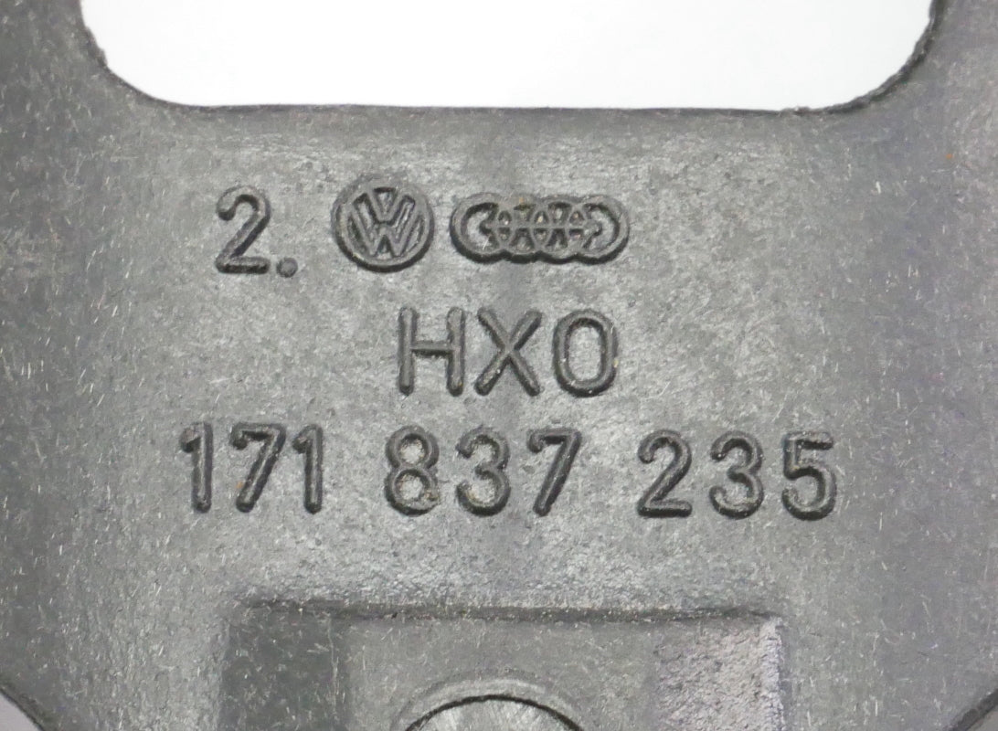 2x Black Interior Door Handle Trim Surround VW Rabbit MK1 Vanagon - 171 837 235