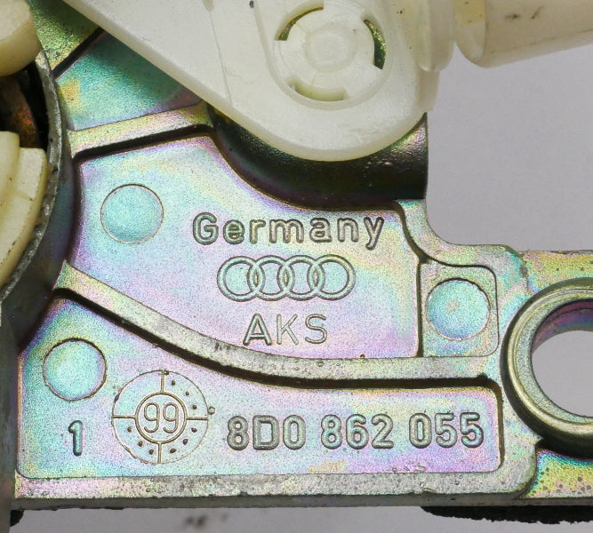 Trunk Lock Cylinder Button Assembly 96-02 Audi A4 S4 B5 Sedan - 8D0 862 055