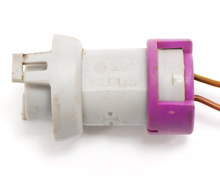 2 Pin Round Pigtail Plug Wiring Connector Audi 90 A4 A6 VW Passat | 813 971 955