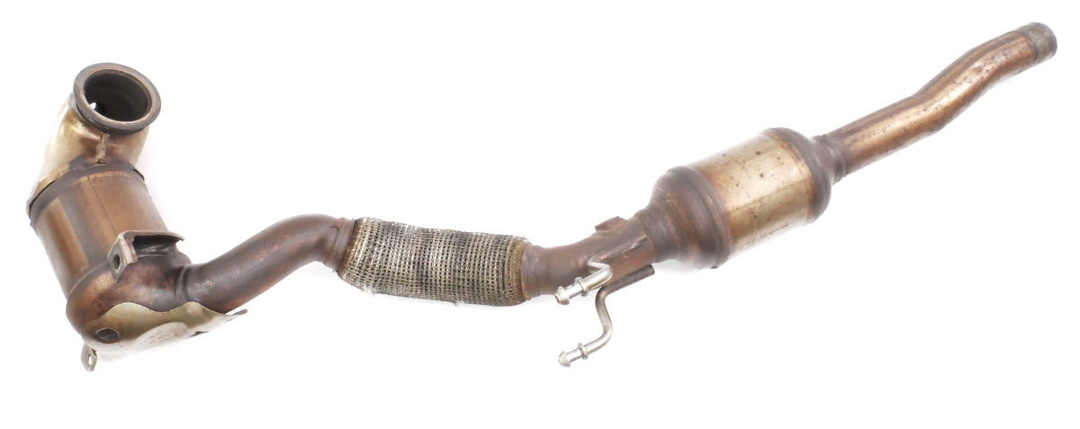 Exhaust Down Flex Pipe 16-18 VW Jetta 1.4T MK6 - Genuine - 5C0 131 701 AD / 5C0 131 690 H