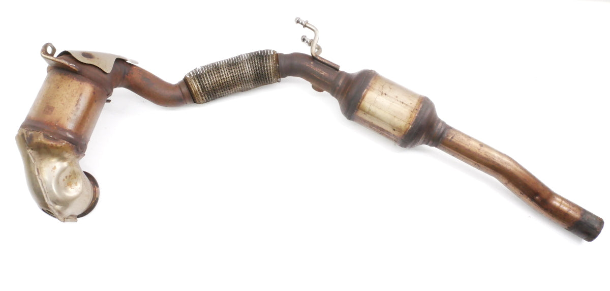 Exhaust Down Flex Pipe 16-18 VW Jetta 1.4T MK6 - Genuine - 5C0 131 701 AD / 5C0 131 690 H