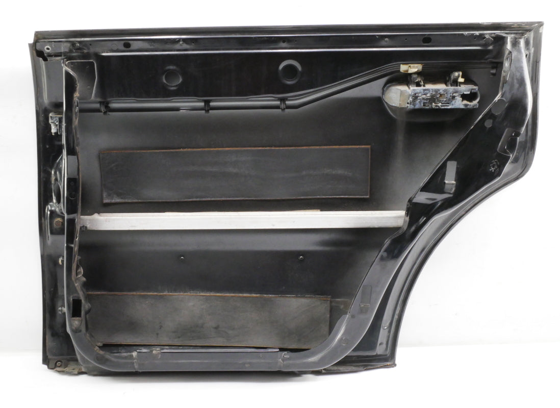 RH Rear Door Shell Skin 99-02 Audi A4 S4 B5 - LY9B Brilliant Black - Genuine