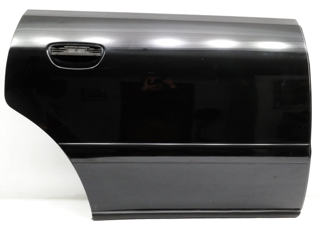 RH Rear Door Shell Skin 99-02 Audi A4 S4 B5 - LY9B Brilliant Black - Genuine