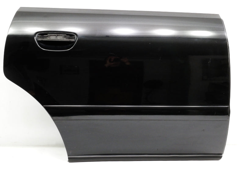 RH Rear Door Shell Skin 99-02 Audi A4 S4 B5 - LY9B Brilliant Black - Genuine
