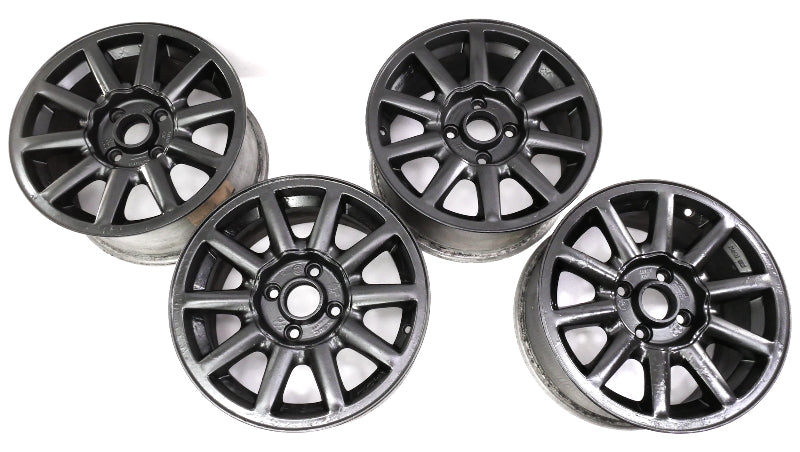 15" x 7" 4x108 Set Of 4 1993 Audi 90 Alloy Wheels Rims - Genuine - 8A0 601 025 C