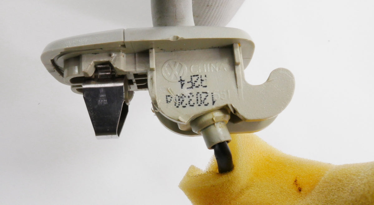 Sun Visor Set 11-18 VW Jetta MK6 Sedan Pearl Grey Genuine  5C6 857 552 / 551 A