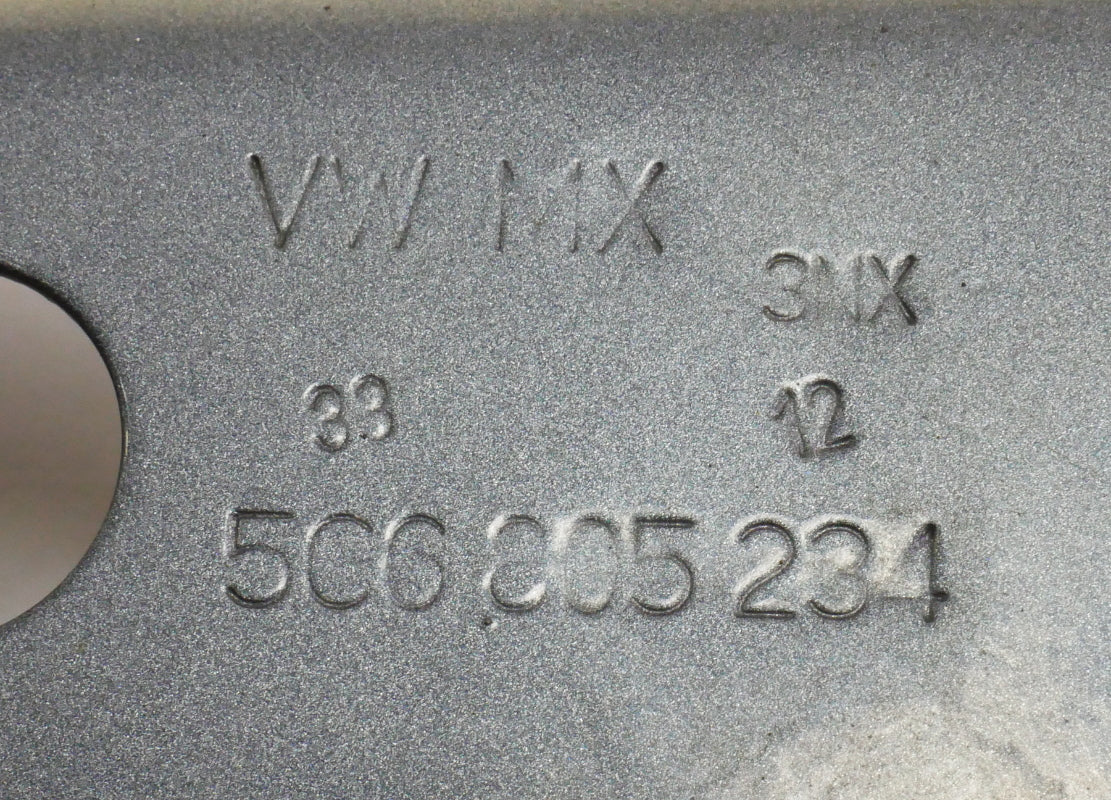 RH Upper Frame Rail End Cut 11-18 VW Jetta MK6 Sedan Genuine 5C6 805 234