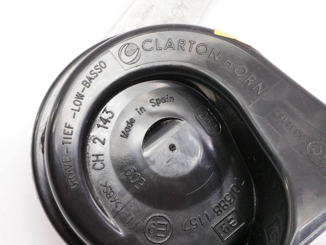 Low Tone Horn 11-18 VW Jetta MK6 Clarton Genuine - 5C0 951 221 B / 5C0 951 182 F