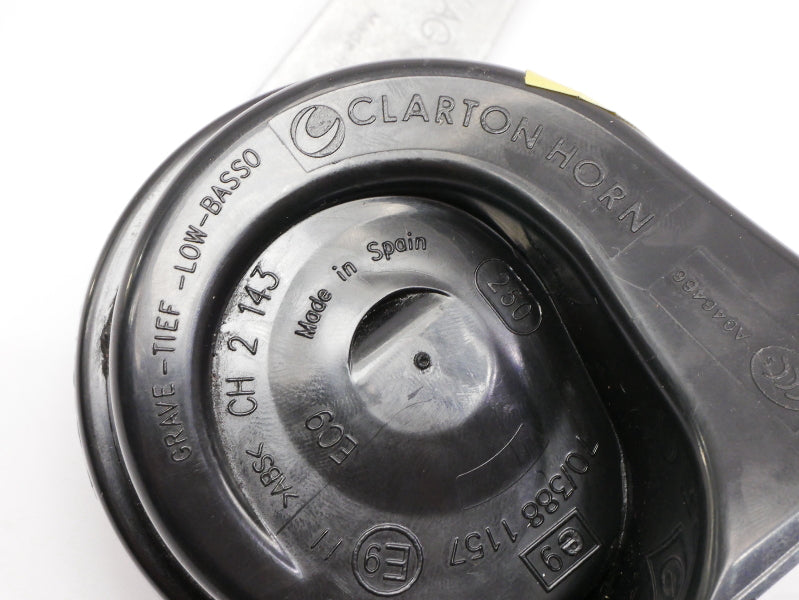 Low Tone Horn 11-18 VW Jetta MK6 Clarton Genuine - 5C0 951 221 B / 5C0 951 182 F