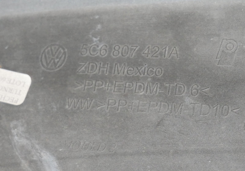 Trunk Lid Rear Bumper Tail Lights 11-14 VW Jetta Sedan MK6 - LD7X Grey - Genuine