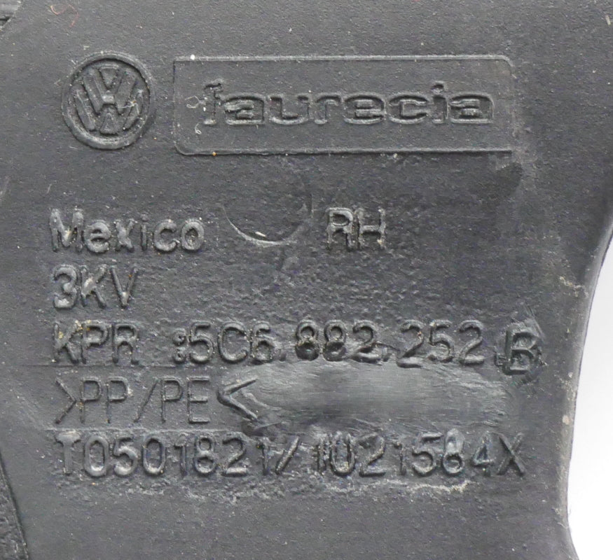 RH Seat Height Handle 11-18 VW Jetta MK6 Passat Black - Genuine - 5C6 882 252 B