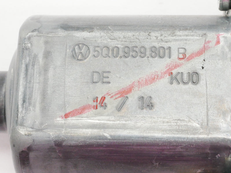 LH Front Window Motor 15-17 VW Golf GTI Alltrack MK7 A3 S3 TT - 5Q0 959 801 B