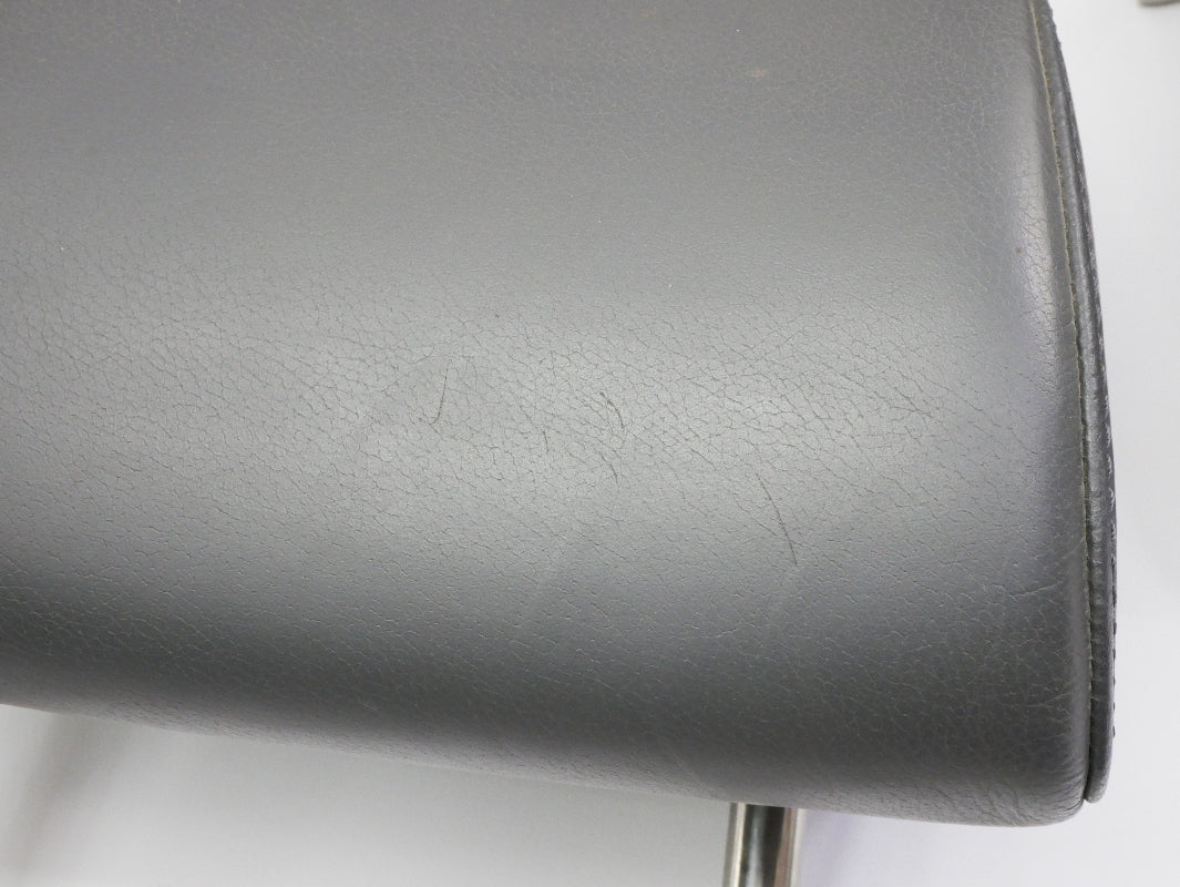 Rear Headrest Head Rest Set 05-10 VW Jetta MK5 Anthracite Leather - Genuine