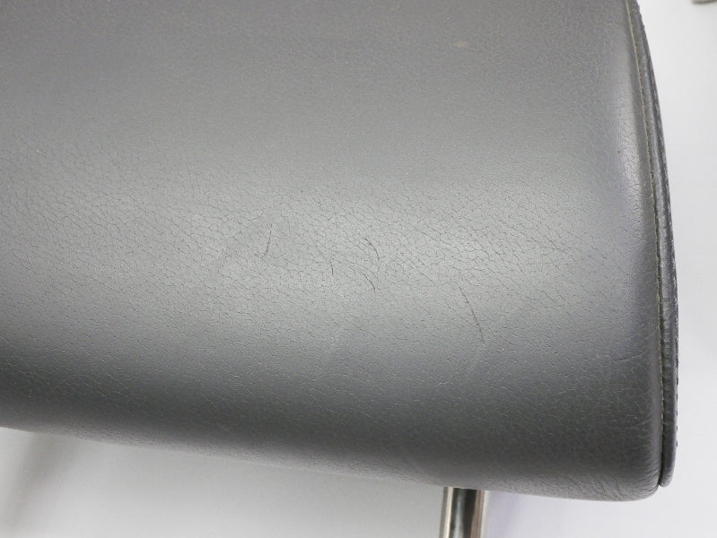 Rear Headrest Head Rest Set 05-10 VW Jetta MK5 Anthracite Leather - Genuine