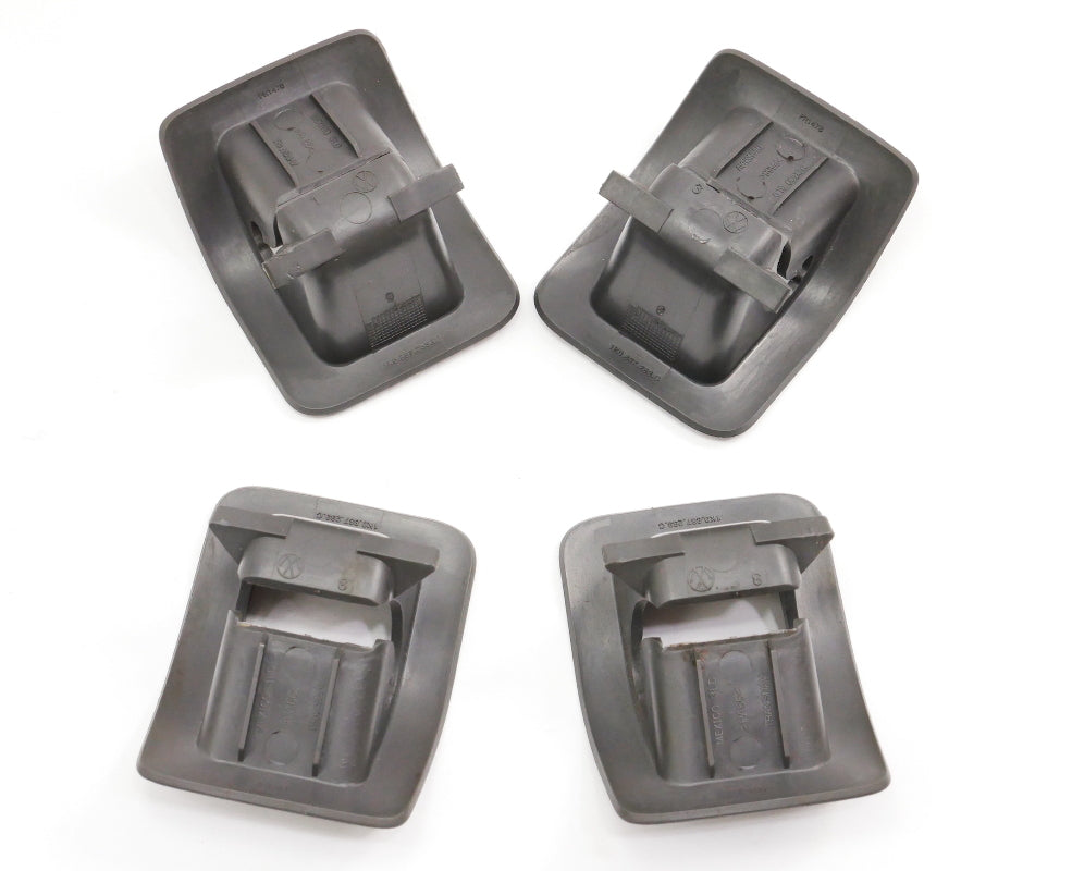 Rear Seat Lower Child Cap Trim Set 05-10 VW Jetta Rabbit MK5 - 1K0 887 233 C
