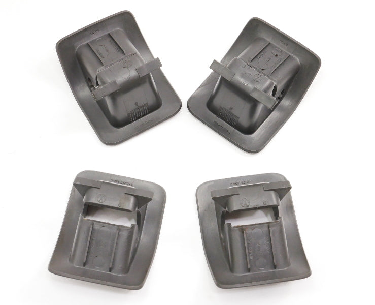 Rear Seat Lower Child Cap Trim Set 05-10 VW Jetta Rabbit MK5 - 1K0 887 233 C