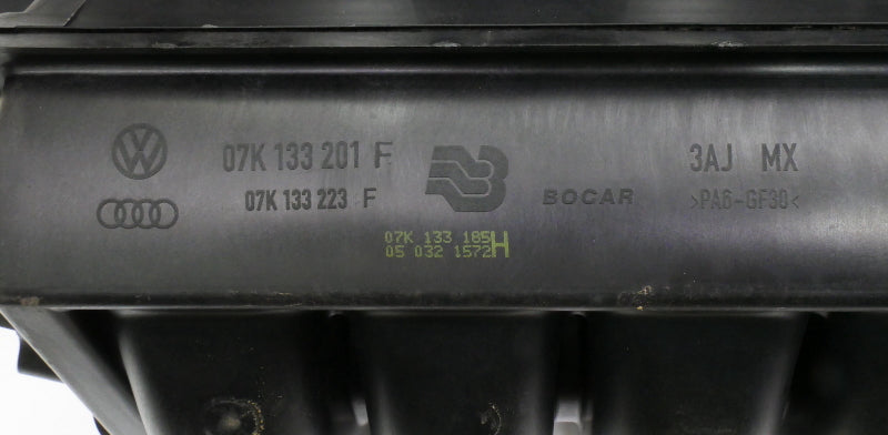 2.5 Intake Manifold 05-07 VW Jetta Rabbit MK5 Beetle - Genuine - 07K 133 201 F