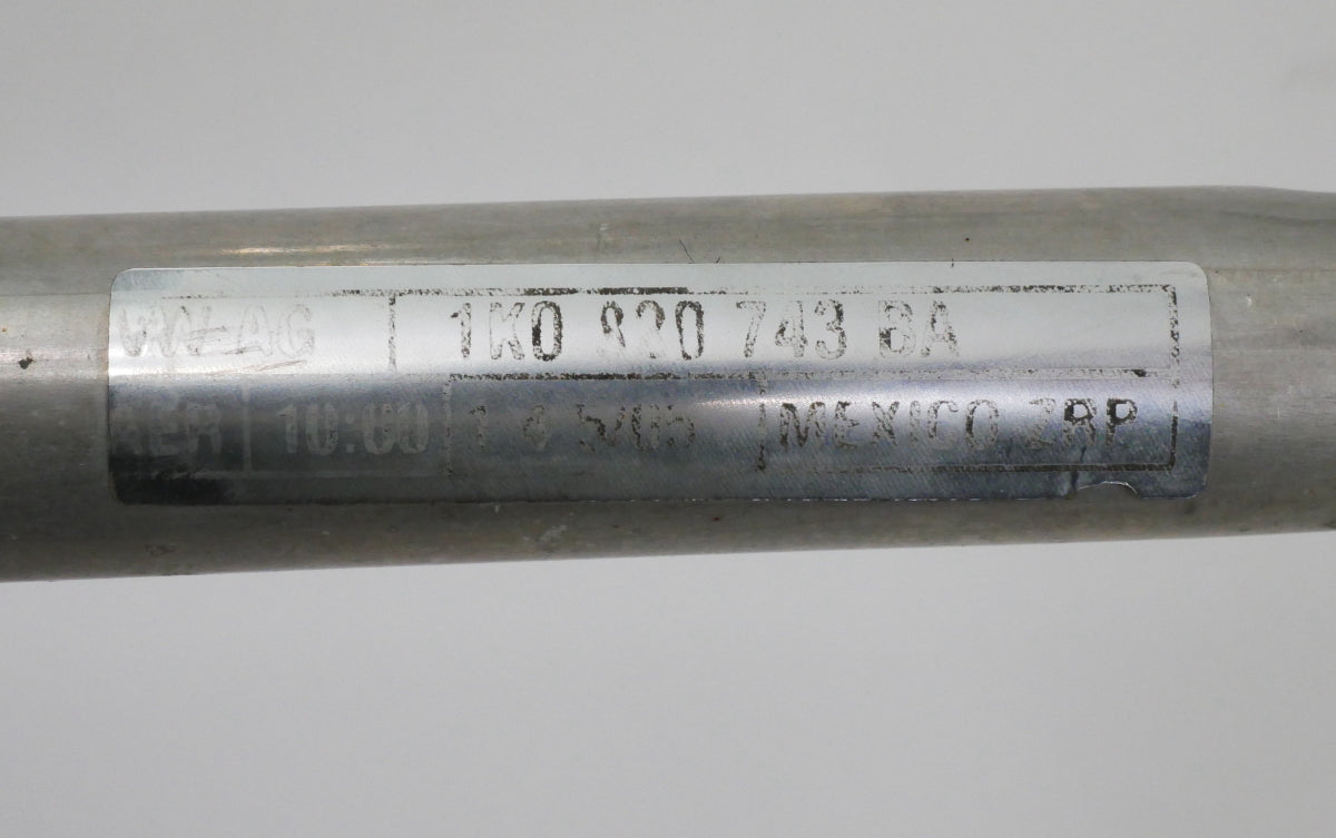 AC Line Compressor to Firewall 05-10 VW Jetta Rabbit MK5 2.5 - 1K0 820 743 BA