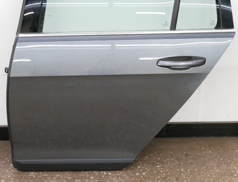 LH Rear Door 2017 VW Golf Alltrack MK7 LD7X Platinum Grey - Genuine