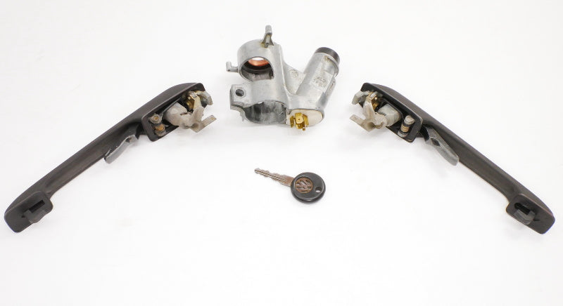 Ignition Key Door Handle Lock Set 75-84 VW Rabbit GTI MK1 Genuine 171 905 851