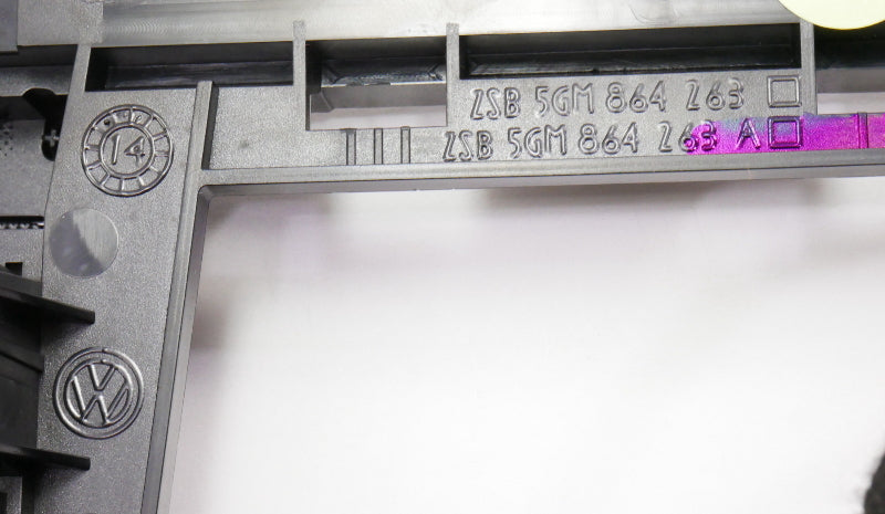 Shifter Trim Console Start Button 15-21 VW Golf GTI MK7 - Genuine 5GM 864 263 A