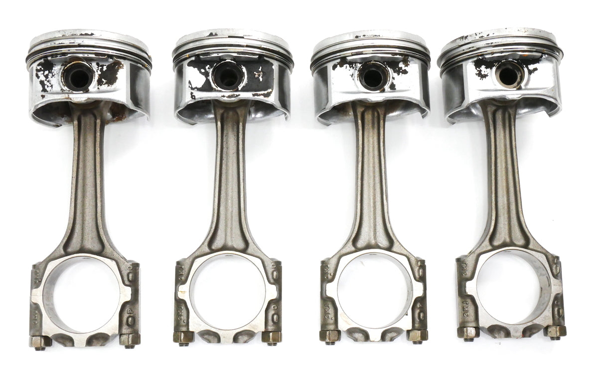 2.0 AEG Piston & Rod Set 99-01 VW Jetta Golf Beetle MK4 - Genuine