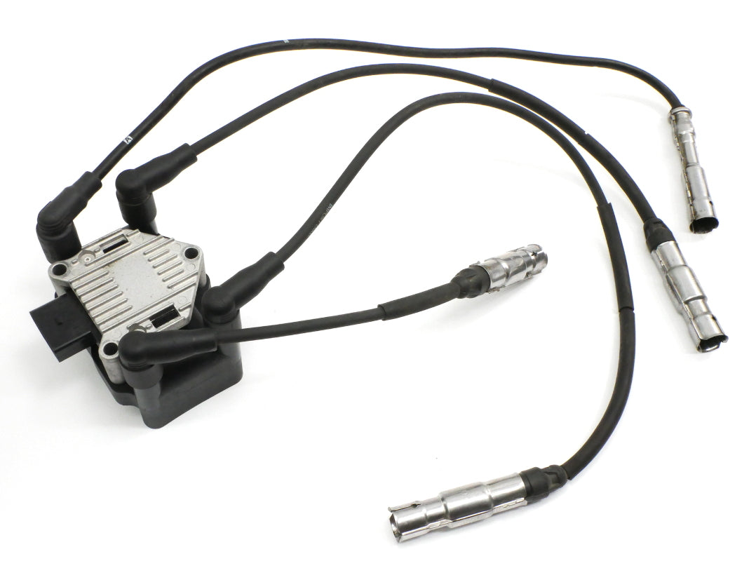 Ignition Coil & Plug Wires 99-01 VW Jetta Golf MK4 Beetle 2.0 AEG