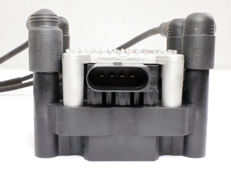 Ignition Coil & Plug Wires 99-01 VW Jetta Golf MK4 Beetle 2.0 AEG