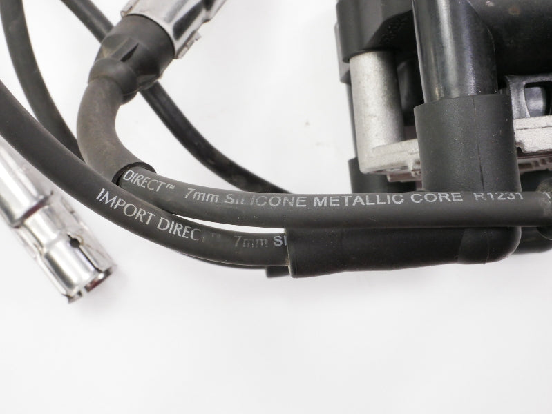 Ignition Coil & Plug Wires 99-01 VW Jetta Golf MK4 Beetle 2.0 AEG