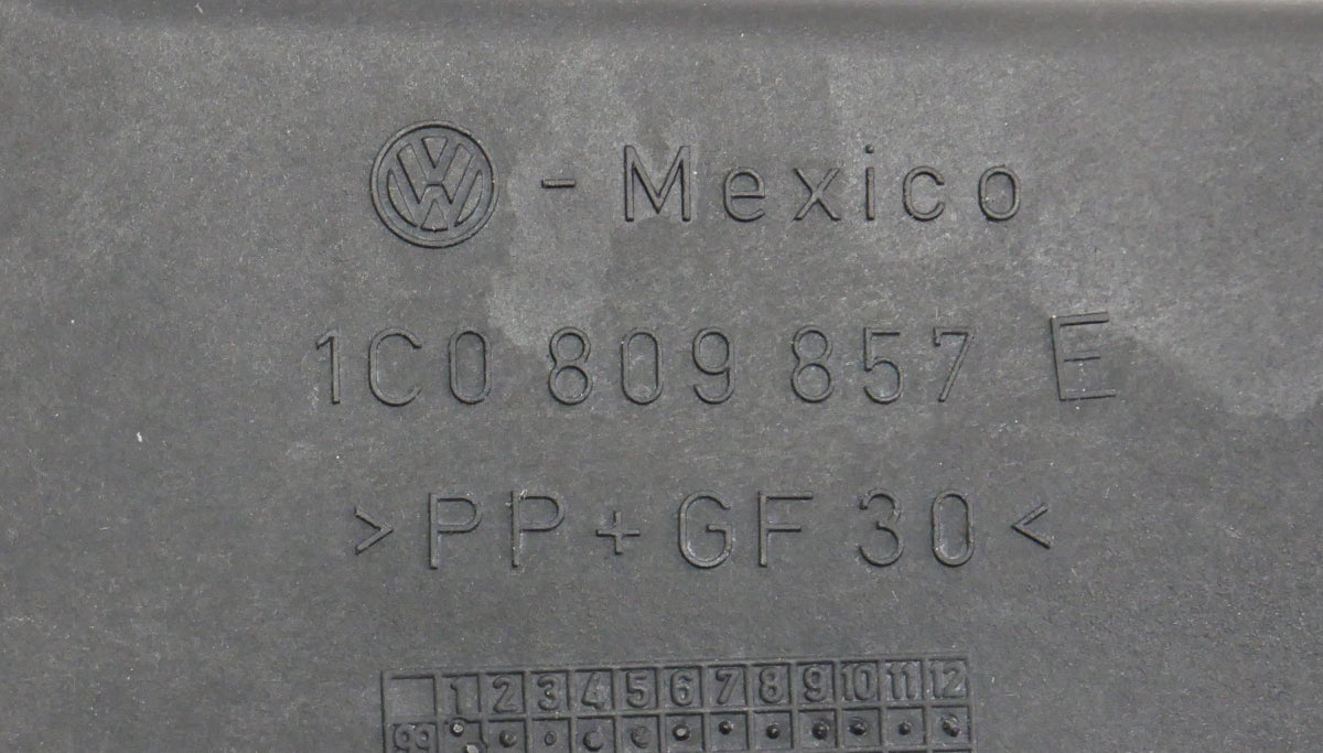 Gas Fuel Door Lid Cover Flap 98-05 VW Beetle - LG5A Vapor Blue - 1C0 809 857 C