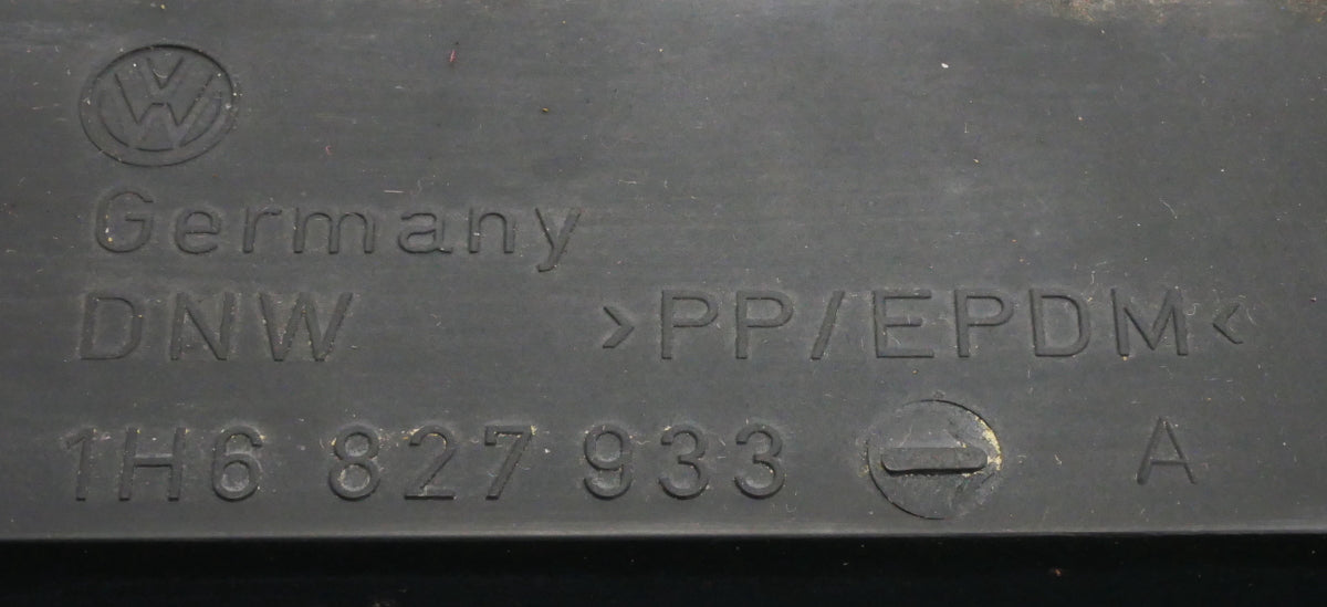 Rear Hatch Upper Spoiler w/ Light 93-99 VW Golf GTI Mk3 - Genuine 1H6 827 933 A