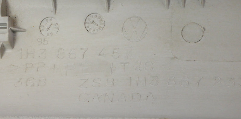 Interior A Pillar Trim Panel Cover Set VW 93-99 Golf GTI MK3 2 Door 1H3 867 458