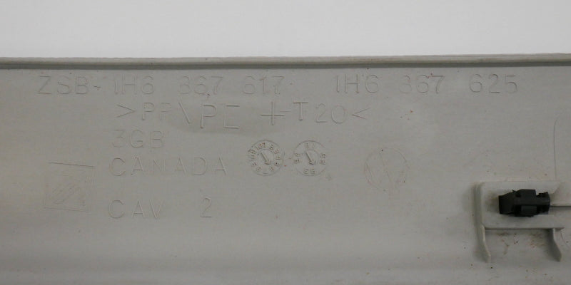 Upper Hatch Interior Headliner Ceiling Trim Panel 93-99 Golf GTI MK3 1H6 867 617