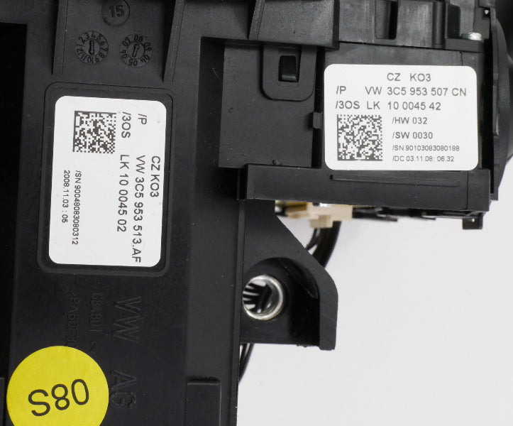 Turn Signal Wiper Column Stalk Switches 08-10 VW Passat B6 - 3C5 953 513 AF