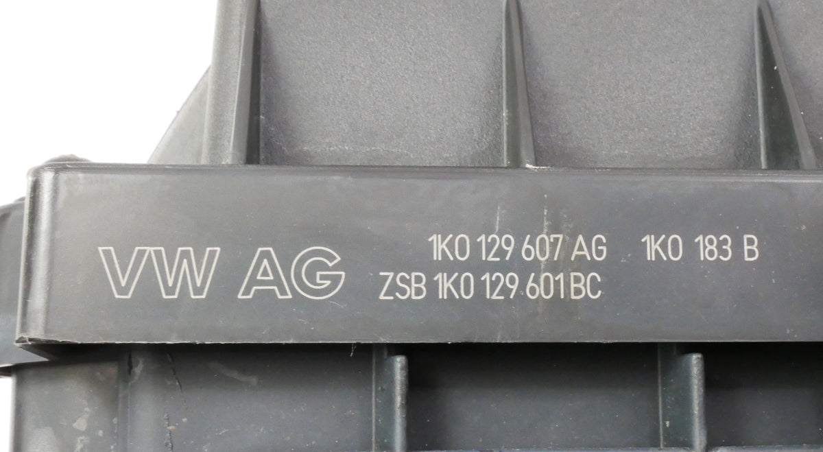 Engine Air Intake Cleaner 08-10 VW Passat B6 2.0T CCTA - Genuine 1K0 129 607 AG