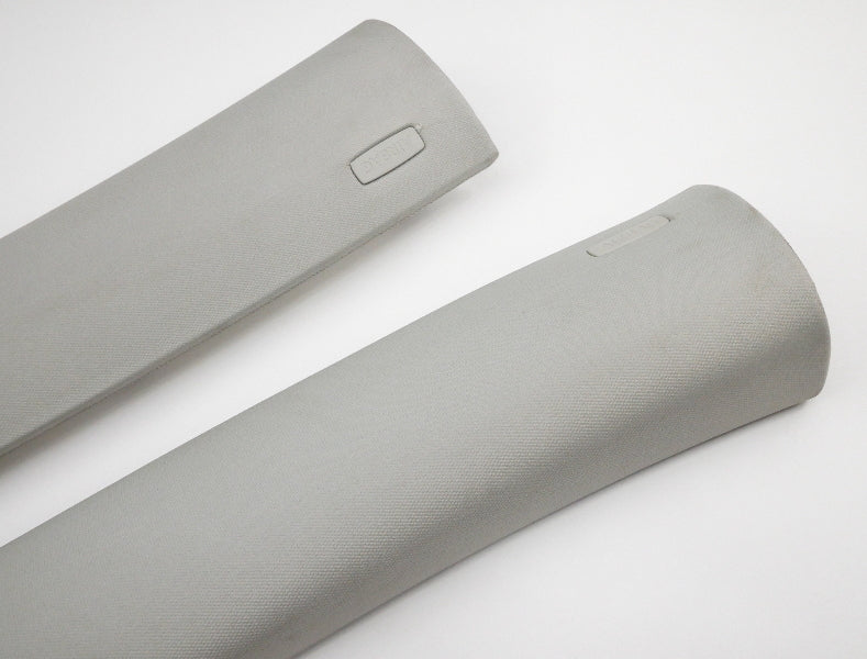 A Pillar Interior Trim Panel Set 06-10 VW Passat B6 Grey - 3C0 867 233 G / 234 G