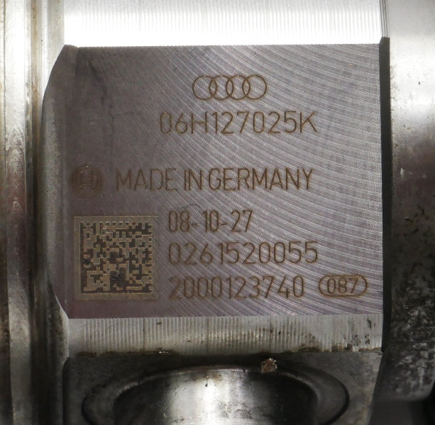 High Pressure Fuel Pump HPFP VW Jetta GTI Passat 2.0T CCTA CBFA - 06H 127 025 K