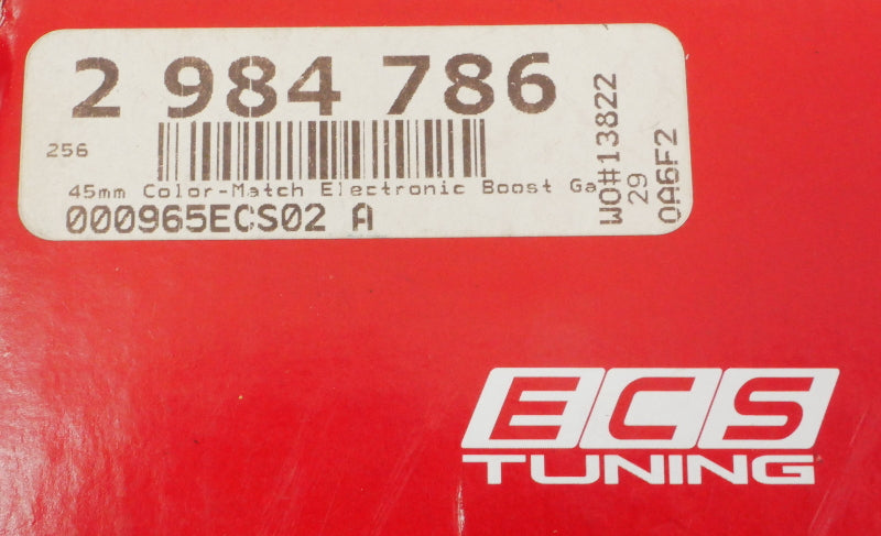 ECS Dash Vent Boost Gauge Kit 96-01 Audi A4 S4 B5 - 2664824