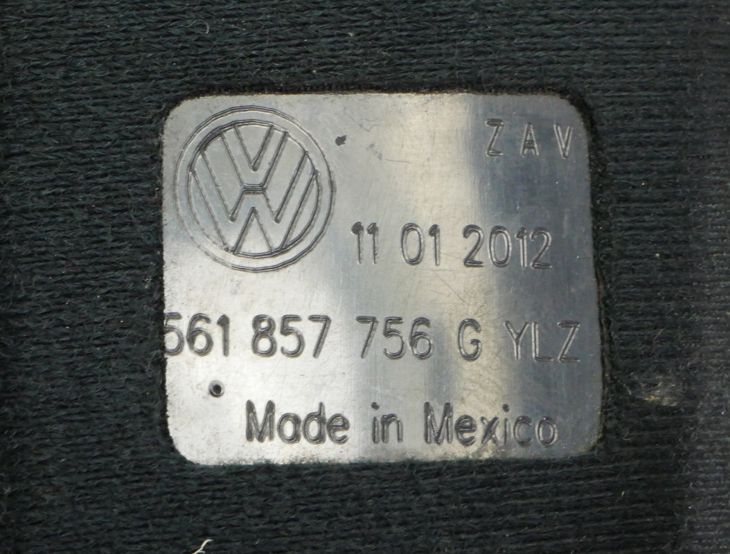 RH Front Seat Belt Buckle Receiver 12-15 VW Passat B7 - Genuine - 561 857 756 G