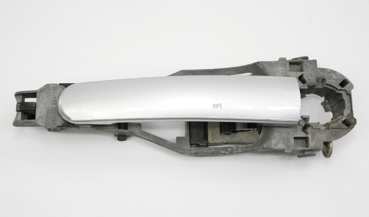 LH Exterior Door Handle 99-05 VW Jetta Golf GTI Mk4 Passat B5 LA7W Reflex Silver