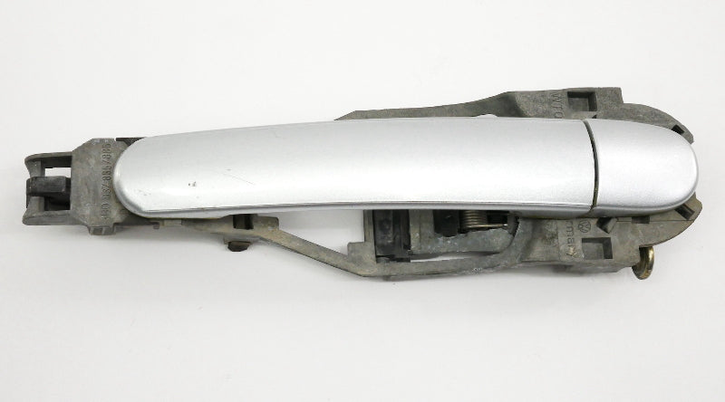 LH Exterior Door Handle 99-05 VW Jetta Golf Mk4 Passat B5 - LA7W Reflex Silver