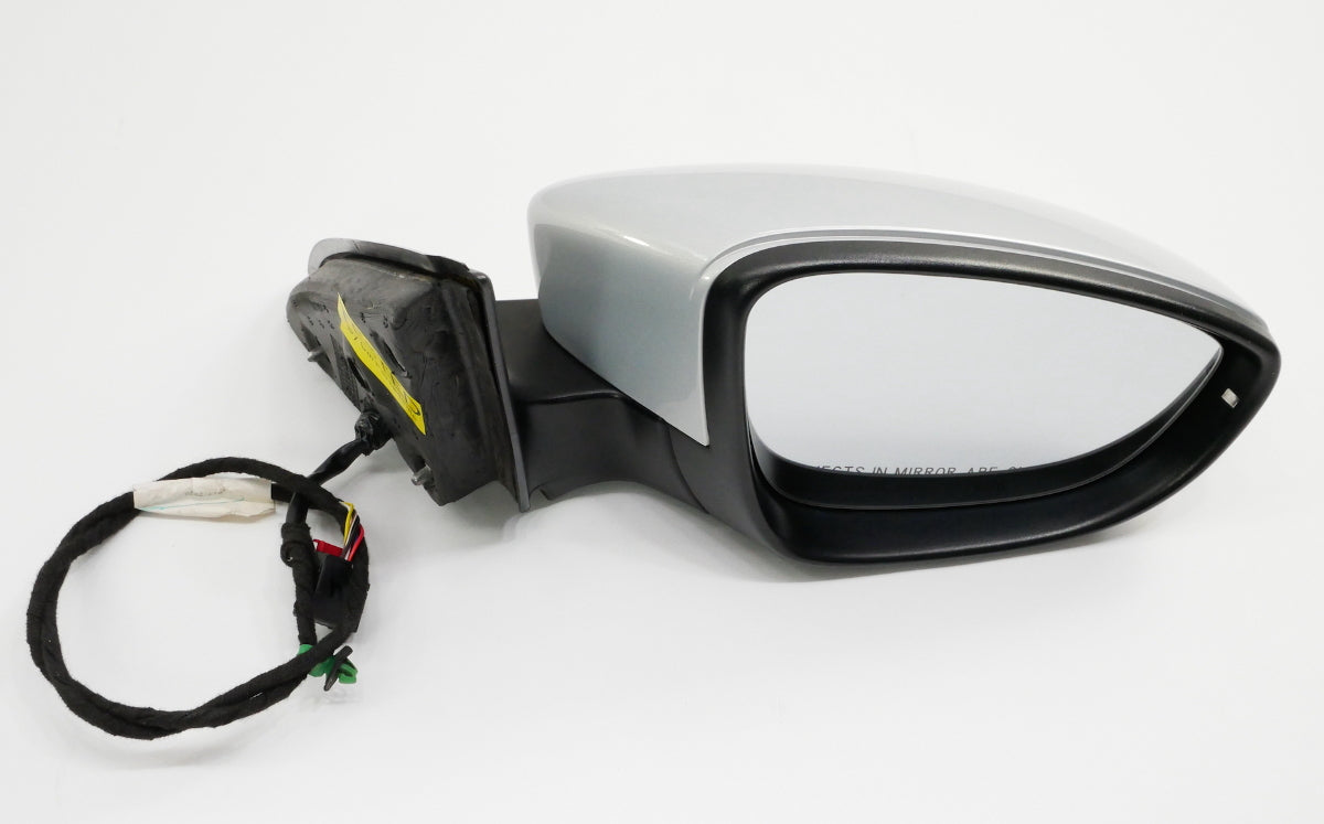 RH Side View Door Exterior Mirror 11-18 VW Jetta MK6 Sedan LA7W Silver ~ Genuine