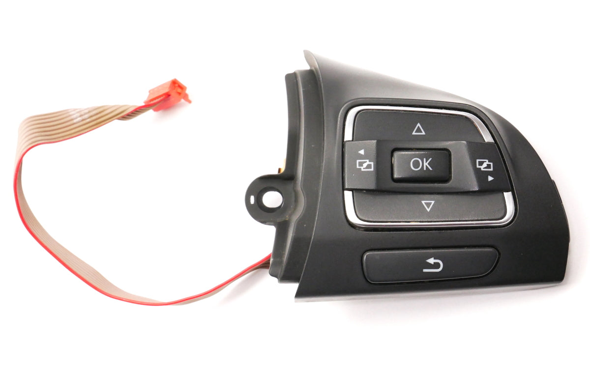 RH Steering Wheel Button 10-14 VW Golf Jetta Sportwagen MK6 Tiguan 5C0 959 538 B