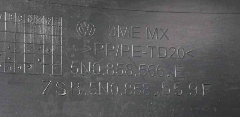 Column Surround Trim Ignition Shell 10-14 VW Jetta Golf MK6 Beetle 5N0 858 559 F