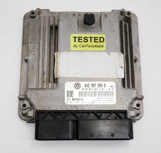 ECU Engine Computer Module 2014 VW Jetta Hybrid MK6 - Genuine - 04E 907 309 B